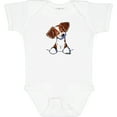 thumbnail image 3 of Inktastic Pocket Brittany Spaniel Boys or Girls Baby Bodysuit, 3 of 5