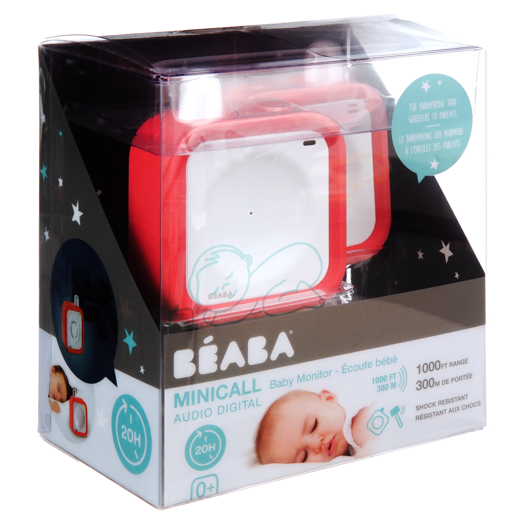 Beaba Minicall Audio Monitor Coral Walmart Com Walmart Com