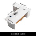thumbnail image 1 of Executive Writing Office Desk Reception Desktop Corner Standing Office Desk Bedroom Scrivania Ufficio Lavoro Salon Furniture My Lux Decor Round, 1 of 12