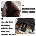 thumbnail image 3 of Mochila de pecho con honda, mensajero, viaje, senderismo, deportes al aire libre, bolsa de pecho de viaje, 3 of 5