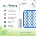 thumbnail image 4 of Fresh Products ourfresh Dry Fragrance Refills, Replace Metered Aerosol, 30-Day Use, Medium Sized Spaces, Powerful Fragrance Free Batteries Included — Cotton Blossom 8pk, 4 of 7