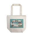 thumbnail image 1 of Corolla, North Carolina, Beach Scene, Sketch, Contour (100% Cotton Canvas Reusable Tote Bag), 1 of 3