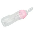 thumbnail image 1 of Food Feeder, Scale Design Soft Silicone Bottle One Handed Operation Elderly Feeder  For Elderly For Patients Pink, 1 of 8