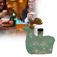 thumbnail image 1 of KER Reindeer Glass Liquor Bottle With Elegant Design For And Decorative Display Suitable For Xmas, 1 of 6