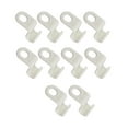 thumbnail image 1 of Ganchos de conector Gloria para suspensión de ropa 10 Uds Ganchos en cascada Alta Resistencia blanco, 1 of 9