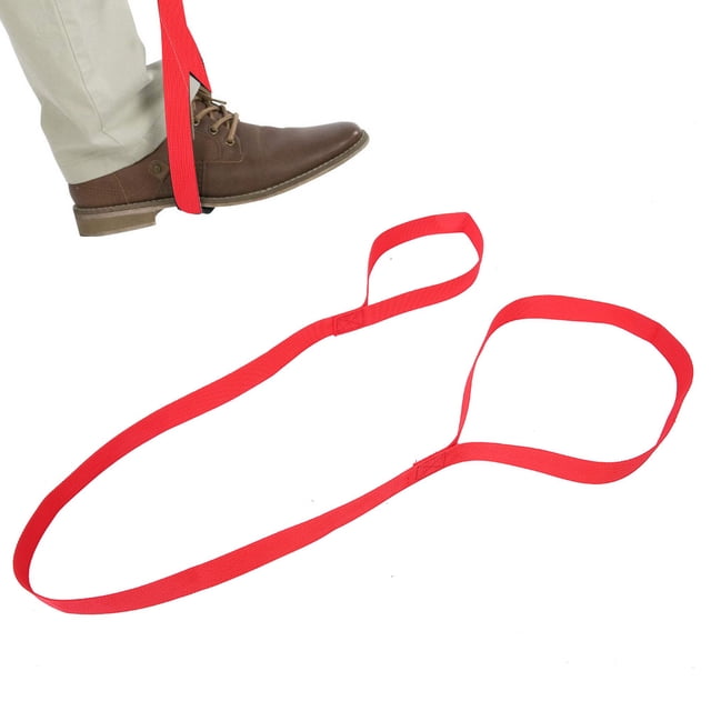 Domqga Foot Lifting Device,Portable Disabled Elderly Leg Lifting Strap Foot Lifting Device Leg Mobility Aid