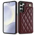 thumbnail image 5 of Wallet Cover for Samsung Galaxy S23, with Wrist Strap Card Holder Magnetic Snap Back PU Leather Credit Card Slots Stand Classic Phone Case Cover for Samsung Galaxy S23, Winered, 5 of 7