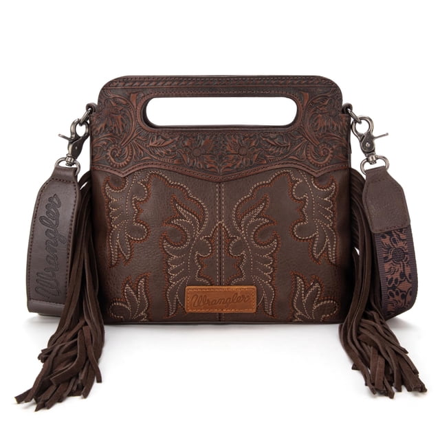 Bandolera Montana West Wrangler Fringe para mujer
