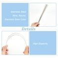 thumbnail image 4 of 50pcs About 50pcs 30cm Stainless Steel Spring Wire 24 Gauge 0.6mm Straight Spring Wire Hard Stainless Steel Straight Wire Elasticity Wire for Jewelry Making 3D Prints BBQ Grilling Skewers, 4 of 6