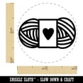 thumbnail image 2 of Darling Skein of Yarn Crocheting Knitting Yarn Crafts Rubber Stamp for Scrapbooking Crafting Stamping - Mini 1/2 Inch, 2 of 7