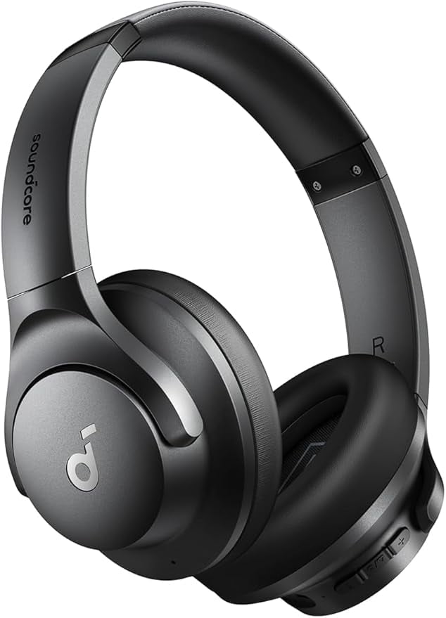 Pre-Owned Soundcore Q20i Wireless Over-Ear Headphones 40H Long ANC Play Big Bass NIB