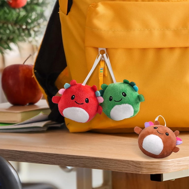 Advent Calendar with 24 Mini Axolotl Plush Toys - Christmas
