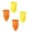4pc, variant on Fruit Fly Traps for Indoors,2PCS Reusable Silicone Fruit Fly Trap Bottle Topper, Non-Toxic Gnat Trap and Kitchen Pest Control Funnel, Fits Most Beer & Wine Bottles (Orange/Yellow)