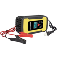 thumbnail image 1 of Car Battery Charger Intelligent Pulse Repair LCD Display for Auto Motorcycle 12V 6A Charger Cycle GEL Lead-Acid US Plug, 1 of 7