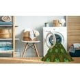 thumbnail image 2 of Ahgly Company Machine Washable Indoor Square Transitional Chocolate Brown Area Rugs, 8' Square, 2 of 7