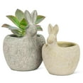 thumbnail image 3 of Jardinière Moyenne avec Tête de Lapin, 3 of 3