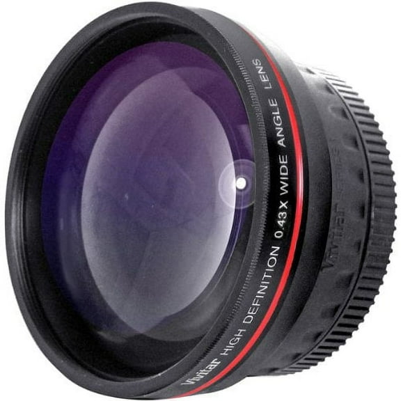 Vivitar 58mm 0.5x Wide Angle Black Lens