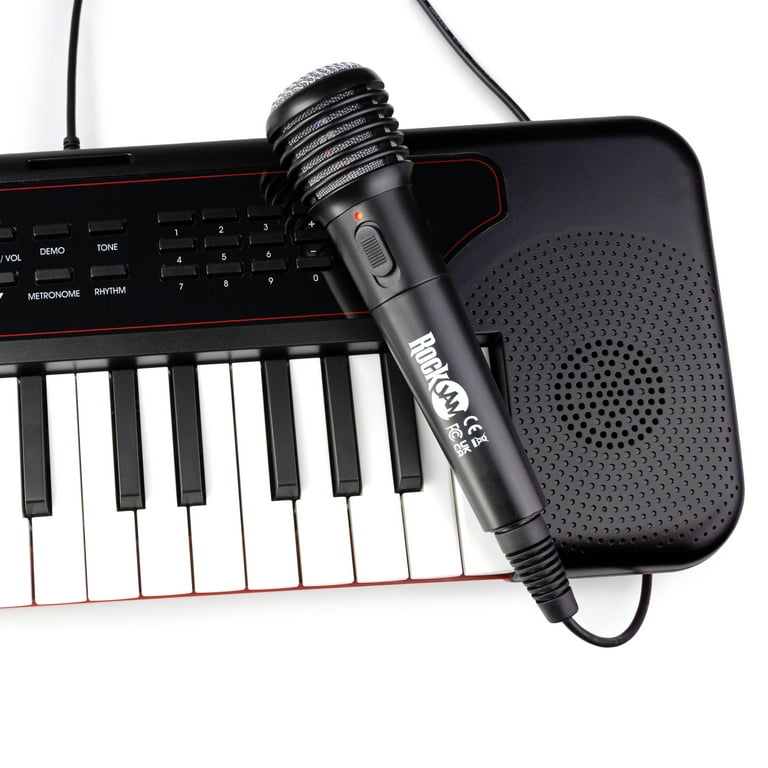 RockJam Dual Purpose Keyboard and Karaoke Microphone- RJMIC
