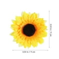 thumbnail image 2 of Masteelf  20 Pcs Artificial Sunflower Sunflowers for Decoration Dress, 2 of 8
