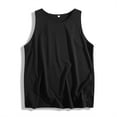 thumbnail image 4 of Delliss Women's Crew Neck Basic Sleeveless T-shirt Trendy Simple Tunic Top, 4 of 5