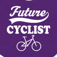 thumbnail image 4 of Inktastic Future Cyclist Childs Bicyle Boys or Girls Baby Bib, 4 of 4