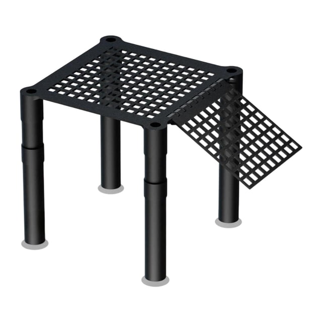 Milaget Turtle Basking Platform Aquatic Reptile Ramp Dock Unique Stable Resting Area With Connecting Rod