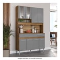 thumbnail image 3 of Cocina Integral Mobi Benín 1.20 m color Gris con café, 3 of 3