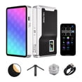 thumbnail image 1 of Kit de luces para cámara de vídeo RGB VILTROX, 8 W, 6000 mAh, con trípode, 1 of 4