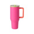 thumbnail image 1 of Taza termal del agua de la paja del acero inoxidable de la botella aislada 32/40oz para los deportes del coche, 1 of 8