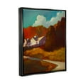 thumbnail image 3 of Stupell Industries Autumn Foliage Landscape Nature Painting Black Floater Framed Art Print Wall Art, 17 x 21, 3 of 9