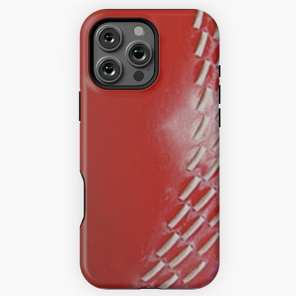 Cricket Ball Red Sport Cricketball Phone Case for iPhone 16 15 14 13 12 11 Pro Max M5908514