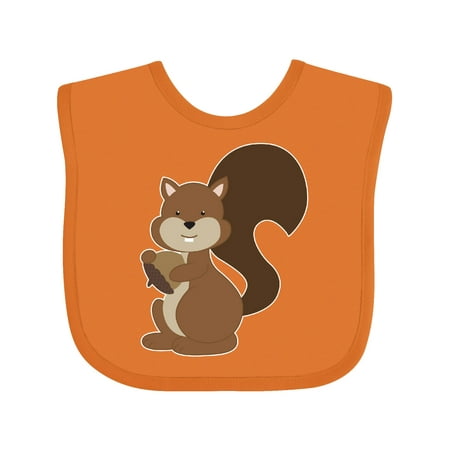 

Inktastic Squirrel Gift Baby Boy or Baby Girl Bib