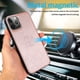 thumbnail image 2 of Funda tipo cartera de PU con tapa para iPhone 14 Pro, con cordón, ranuras para tarjetas, función atril, compatible con carga magnética, anticaídas y protección total., 2 of 5