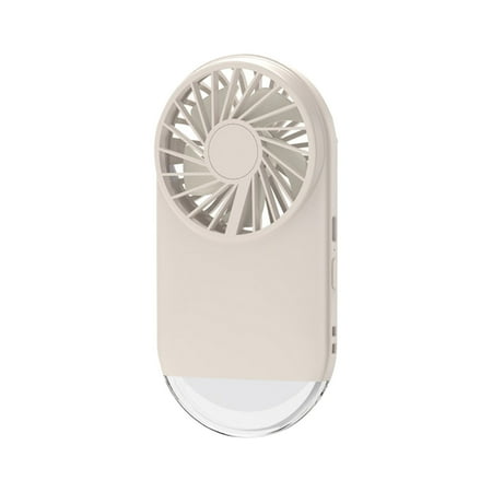 

Handheld Small Fan Mini USB Brushless Fan Led Lamp Large Wind Portable Fan