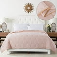 thumbnail image 2 of Down Alternative Comforter - Chevron - White -Twin, 2 of 5