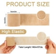 thumbnail image 3 of 2 Pack Self Adherent Elastic Wrap Bandage Tape, 2" x 5 Yards, Skin Color, for Wrist Sports, 3 of 5