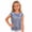 #82Blue, variant on Girls Sleeveless Dance Tops Shiny Metallic Mini Dots Tank Top Unisex Jazz Hip Hop Dancewear