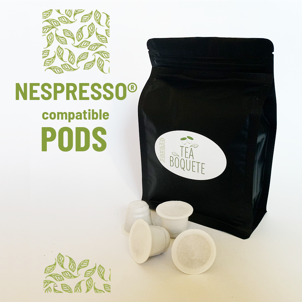 Vanilla black tea pods for Nespresso brewers OriginalLine compatible