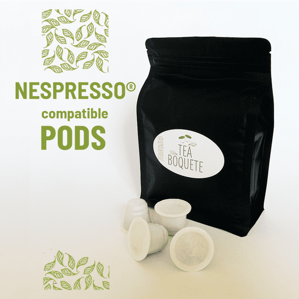 Vanilla black tea pods for Nespresso brewers OriginalLine compatible capsules