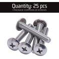 thumbnail image 3 of ORUYROP #10-32 X 1-1/4" Stainless Phillips Truss Head Machine Screw, (25pc), Fine Thread, 18-8 (304) Stainless Steel, by, 3 of 6