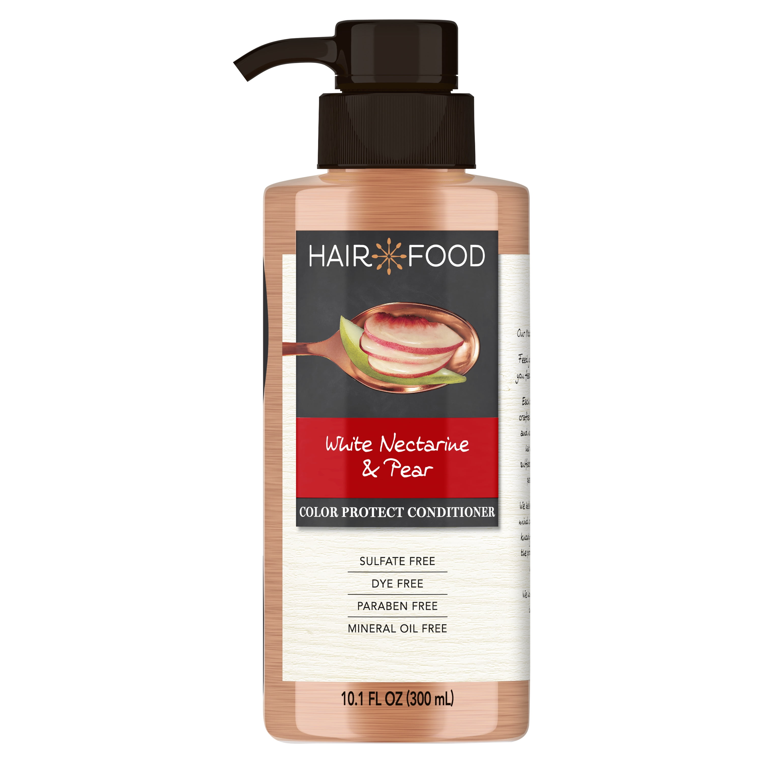 Hair Food White Nectarine & Pear Color Protect Conditioner, 10.1 fl oz