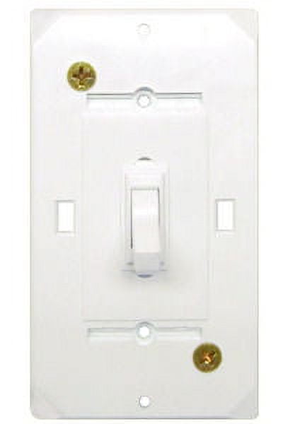 switch　ホワイト GE Paddle Rocker Switch - Single Pole Switch, On/Off