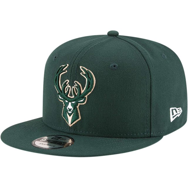 New Era NBA Black 9FIFTY Adjustable Snapback Hat Cap One Size Fits All