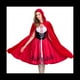 thumbnail image 1 of Disfraz de Caperucita Roja GóTica para Mujer Capa con Capucha Vestido de Fiesta de Halloween de Navidad con Capa Adulto Juego de Rol M, 1 of 5