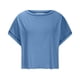 thumbnail image 4 of Fiudx Tops para Mujer Camiseta Deportiva de Manga Corta Sin Espalda para Mujer, con Espalda Abierta, para Correr, Gimnasio, Yoga, 4 of 7