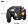thumbnail image 4 of NYXI Warrior Lite Wireless Controller – Hall Effect Joystick, Mechanical Buttons, Programmable, Turbo – for Switch 2/Switch/PC/iOS/Android (Purple), 4 of 7