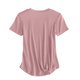 thumbnail image 4 of Fiudx Ofertas de La Semana Blusas Informales de Manga Corta con Cuello Redondo y Cuello Redondo Liso a La Moda para Mujer, 4 of 7