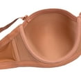 thumbnail image 4 of Women Strapless Bra Plus size 34-44D Half Cup Multiway Balconette Bra with Straps Figure Minimizer Support Bra, 4 of 5