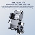 thumbnail image 4 of RuiJiao Universal Motorcycle & Bicycle Phone Mount - Adjustable, Anti-Vibration, Waterproof Holder for Navigation, Perfect for Delivery Riders and Outdoor Enthusiasts, 4 of 5