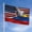 Usa American Flag And Colombian Colombia Flag, variant on Usa American Flag And El Salvadoran El Salvador Flag Flag 4x6 Ft Double-Sided Printing Thickened Three-Ply Fabric Outdoor Flags Banner Decorations